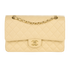 Medium double classic flap, front view